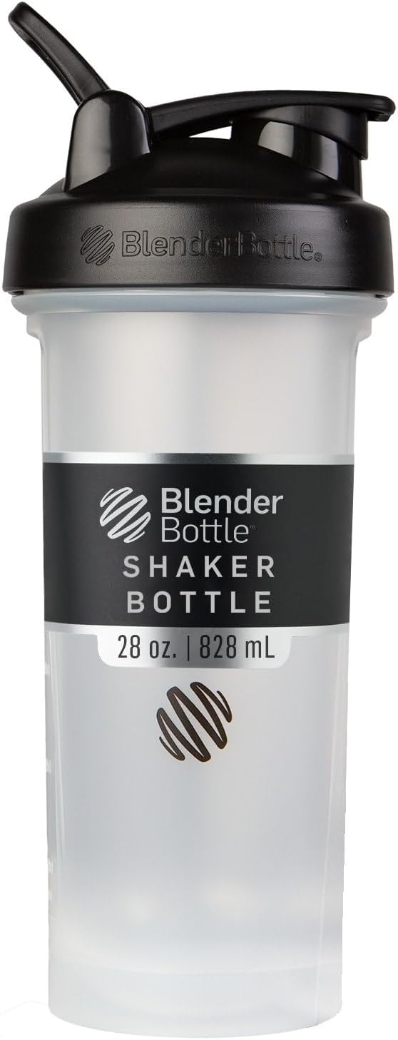 BlenderBottle Classic V2 – 28 oz / 828 ml · Clear/Black