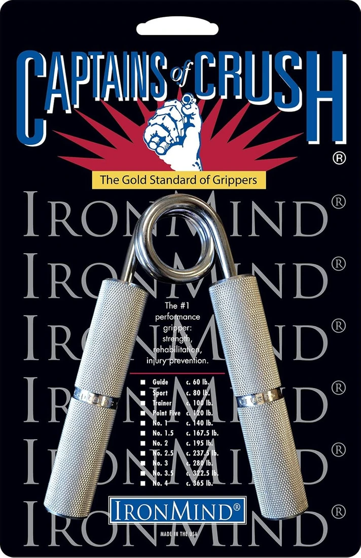 IronMind Captains of Crush Guide, Produkt in der Verkaufsverpackung