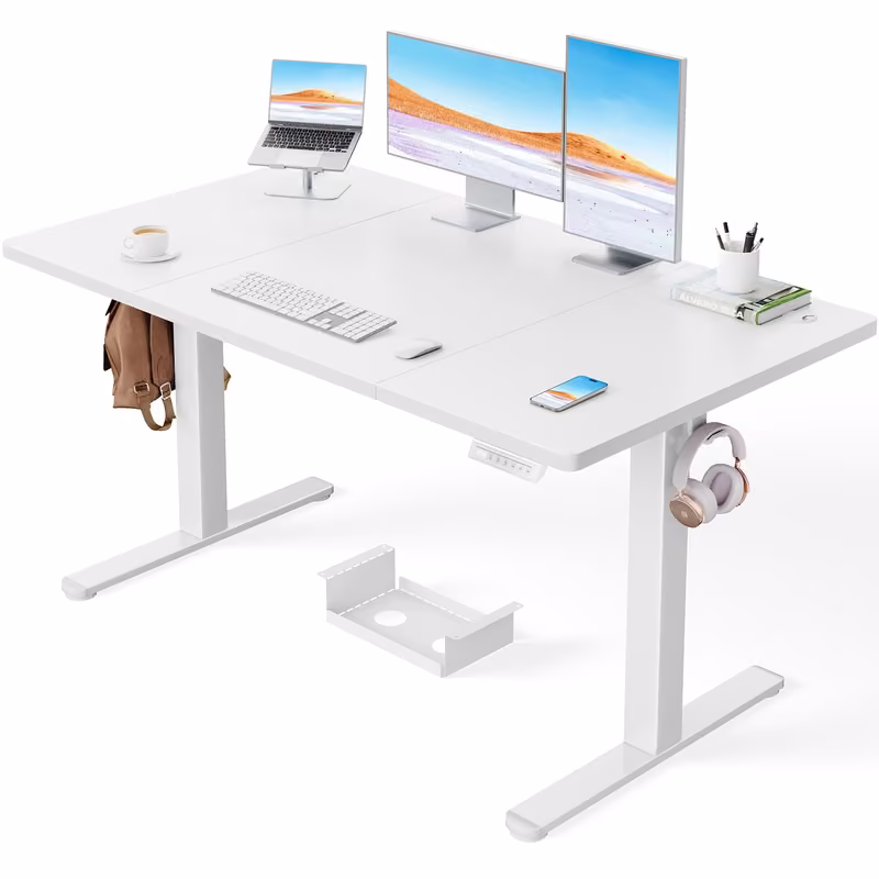 ErGear mit bürstenlosem Motor, 140 × 80 cm, Weiß – Produktabbildung