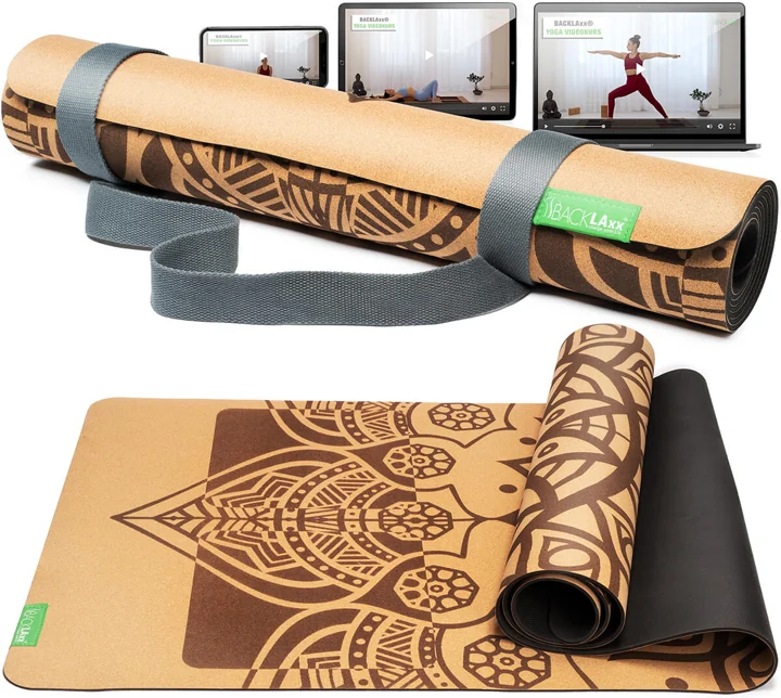BACKLAxx Kork Yogamatte